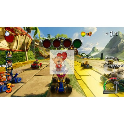Диск Crash Team Racing Nitro-Fueled PS4 Новый