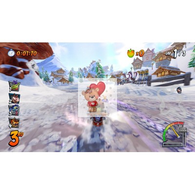 Диск Crash Team Racing Nitro-Fueled PS4 Новый