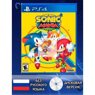 Диск Sonic Mania PS4 Новый