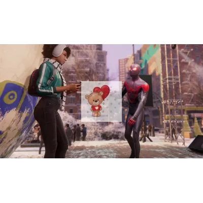 Диск Spider man Miles Morales PS4 Новый