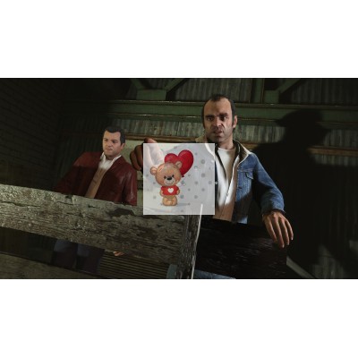 Диск Grand Theft Auto 5 PS4 Без плёнки