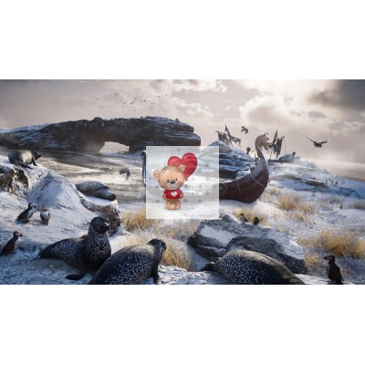 Диск Assasins Creed valhalla PS4 Без плёнки