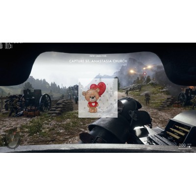 Диск Battlefield 1 PS4 Без плёнки