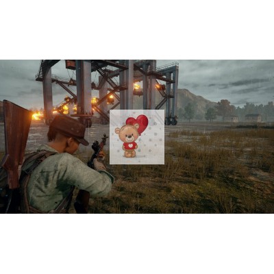 Диск PlayerUnknown's Battlegrounds PUBG PS4 Без плёнки