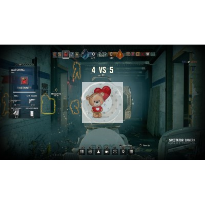 Диск Tom Clancy's Rainbow Six: Осада Siege PS4 Без плёнки