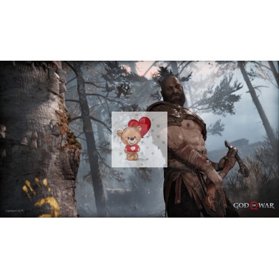 Диск God Of War PS4 Без плёнки
