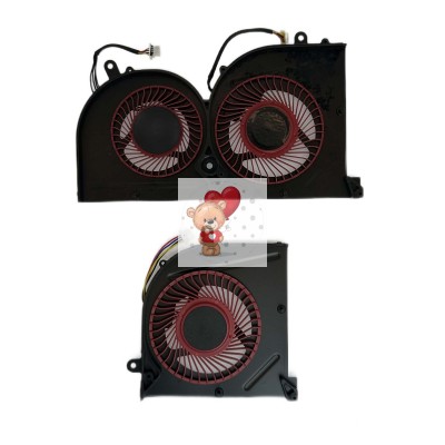 Вентилятор/Кулер для ноутбука MSI GT63 L+R p/n: PABD19735BM, Вентилятор/Кулер для ноутбука MSI GT63 L+R p/n: PABD19735BM,