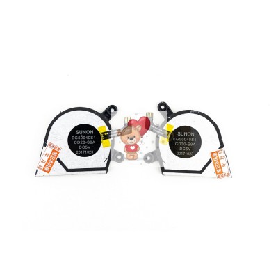 Вентилятор/Кулер для ноутбука Lenovo 730-13IKB L+R ORIGINAL p/n: AT2D1001SS0, EG50040S1-CD30-S9A Вентилятор/Кулер для ноутбука Lenovo 730-13IKB L+R ORIGINAL p/n: AT2D1001SS0, EG50040S1-CD30-S9A