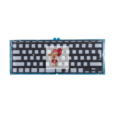 Подсветка клавиатуры для ноутбука MacBook Air 11" A1370/MacBook Air 11" A1465 (2011-2015, Г-образный Enter) Черный Подсветка клавиатуры для ноутбука MacBook Air 11" A1370/MacBook Air 11" A1465 (2011-2015, Г-образный Enter) Черный