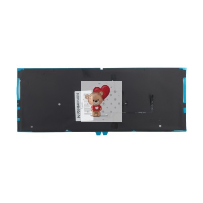 Подсветка клавиатуры для ноутбука MacBook Air 11" A1370/MacBook Air 11" A1465 (2011-2015, Г-образный Enter) Черный