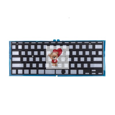 Подсветка клавиатуры для ноутбука MacBook Air 11" A1370/MacBook Air 11" A1465 (2011-2015, прямой Enter RU) Черный