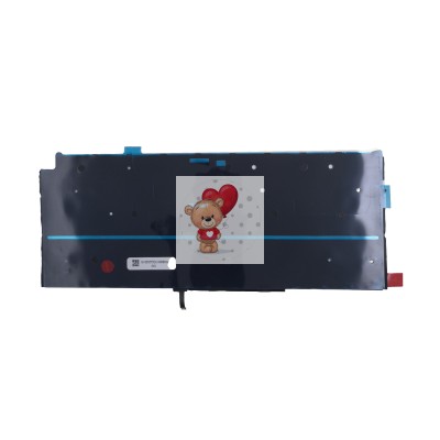 Подсветка клавиатуры для ноутбука MacBook Air M1 13" A2337 (2020, Г-образный Enter RU) Черный