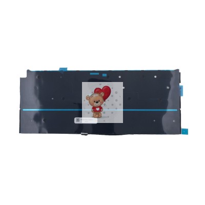 Подсветка клавиатуры для ноутбука MacBook Air M1 13" A2337 (2020, прямой Enter RU) Черный