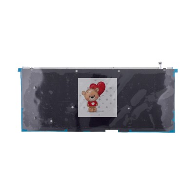 Подсветка клавиатуры для ноутбука MacBook Pro 13" A1502 (2013-2015, Г-образный Enter RU) Черный