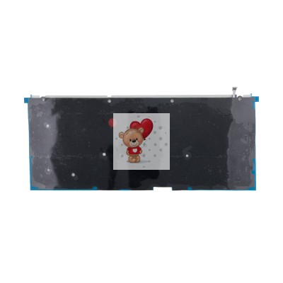 Подсветка клавиатуры для ноутбука MacBook Pro 13" A1502 (2013-2015, прямой Enter RU) Черный