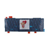 Подсветка клавиатуры для ноутбука MacBook Pro 13"/MacBook Pro 15" A1706/MacBook A1707 (2016-2017, Г-образный) Черный