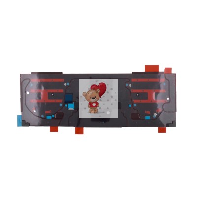 Подсветка клавиатуры для ноутбука MacBook Pro 13"/MacBook Pro 15" A1706/MacBook A1707 (2016-2017, Г-образный) Черный