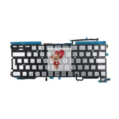 Подсветка клавиатуры для ноутбука MacBook Pro 13" A2251 (2020, Г-образный Enter RU) Черный