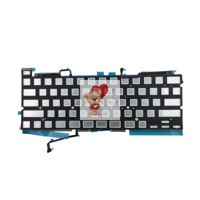 Подсветка клавиатуры для ноутбука MacBook Pro 13" A2251 (2020, прямой Enter RU) Черный