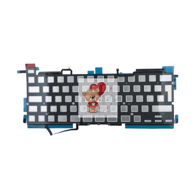 Подсветка клавиатуры для ноутбука MacBook Pro 13" A2289 (2020, Г-образный Enter RU) Черный