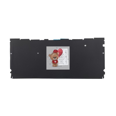 Подсветка клавиатуры для ноутбука MacBook Pro 15" A1398 (2012-2015, Г-образн. Enter RU) Черный