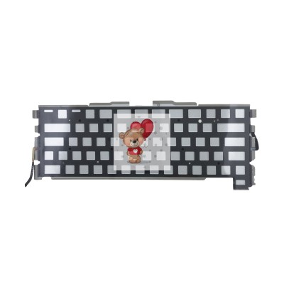 Подсветка клавиатуры для ноутбука MacBook Pro 16" A2141 (2019, прямой Enter RU) Черный