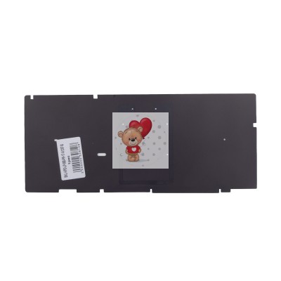 Подсветка клавиатуры для ноутбука MacBook Pro 17" A1297 (2009-2011, Г-образный Enter RU) Черный