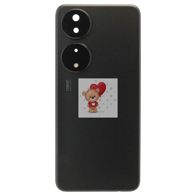 Задняя крышка для Huawei Honor 90 Smart Черный - Премиум Задняя крышка для Huawei Honor 90 Smart Черный - Премиум