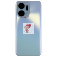 Задняя крышка для Huawei Honor X7a RKY-LX1 Серебро - Премиум