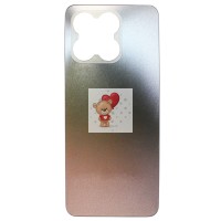 Задняя крышка для Huawei Honor X8a Серебро Задняя крышка для Huawei Honor X8a Серебро