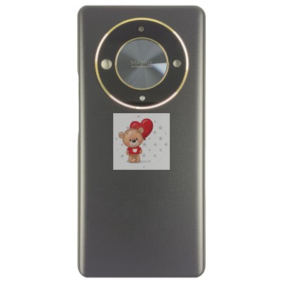 Задняя крышка для Huawei Honor X9b ALI-NX1 Черный - Премиум