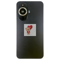 Задняя крышка для Huawei Nova 11 Черный - Премиум Задняя крышка для Huawei Nova 11 Черный - Премиум