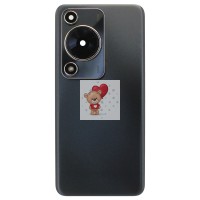 Задняя крышка для Huawei Nova Y72S Черный - Премиум Задняя крышка для Huawei Nova Y72S Черный - Премиум