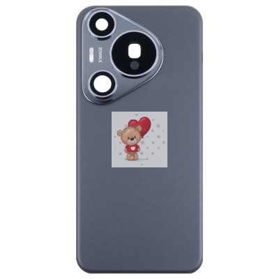 Задняя крышка для Huawei Pura 70 Pro Черный - Премиум Задняя крышка для Huawei Pura 70 Pro Черный - Премиум