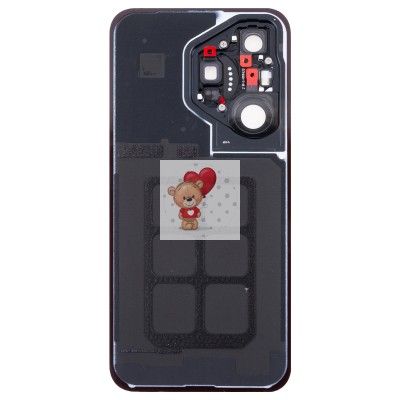 Задняя крышка для Huawei Pura 70 Белый - Премиум Задняя крышка для Huawei Pura 70 Белый - Премиум