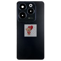 Задняя крышка для Infinix Hot 40 Pro Черный - Премиум