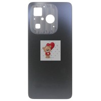 Задняя крышка для Infinix Hot 40i Черный - Премиум Задняя крышка для Infinix Hot 40i Черный - Премиум