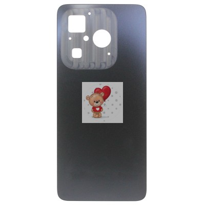 Задняя крышка для Infinix Hot 40i Черный - Премиум