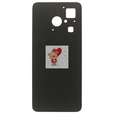 Задняя крышка для Infinix Hot 40i Черный - Премиум Задняя крышка для Infinix Hot 40i Черный - Премиум