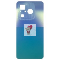 Задняя крышка для Infinix Hot 40i Голубой