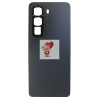 Задняя крышка для Infinix Hot 50 Pro Черный - Премиум Задняя крышка для Infinix Hot 50 Pro Черный - Премиум