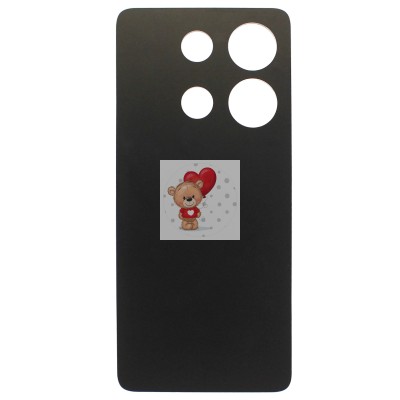 Задняя крышка для Infinix Note 30 VIP (X6710) (черная)