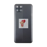 Задняя крышка для Infinix Smart 6 HD (X6512) (черная) Задняя крышка для Infinix Smart 6 HD (X6512) (черная)