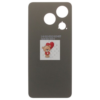 Задняя крышка для Infinix Smart 8 X6525 Черный - Премиум