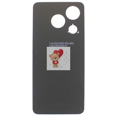Задняя крышка для Infinix Smart 8 (X6525) (черная)