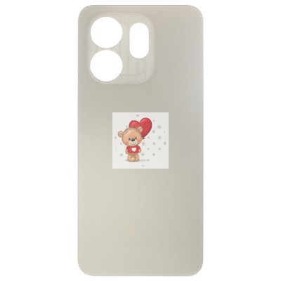 Задняя крышка для Infinix Smart 9 Серебро - Премиум