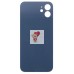 Задняя крышка для iPhone 12 Зеленый (стекло, широкий вырез под камеру, логотип) - Премиум