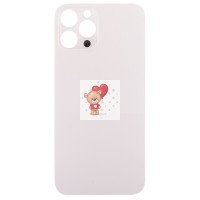 Задняя крышка для iPhone 12 Pro Золото (стекло, широкий вырез под камеру, логотип) - Премиум Задняя крышка для iPhone 12 Pro Золото (стекло, широкий вырез под камеру, логотип) - Премиум