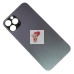 Задняя крышка для iPhone 12 Pro Серый (стекло, широкий вырез под камеру, логотип) - Премиум