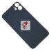 Задняя крышка для iPhone 11 Белый (стекло, широкий вырез под камеру, логотип) - Премиум